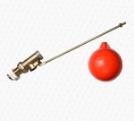 Brass 3/4" Ball Float Valve / Ball Cock for Water Tank with 4.5" Float