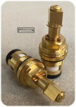 Ceramic Disc Tap Cartridge Valves with 9mm Square Top / Spline - LONG Version - Image 4