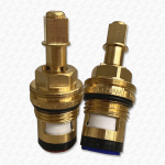 Ceramic Disc Tap Cartridge Valves with 9mm Square Top / Spline - LONG Version