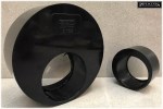 Black 110mm Glued / Pushfit Soil Pipe Reducer Cap 1 1/2" / 40mm / 43mm - Image 3