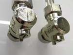 Pair 1/2" Inch Flexi Tail Pipe Adapter Fitting Compression Isolating Valves - Image 4