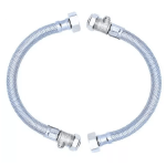 15mm x 3/4 flexible tap tails 300mm pair