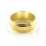 10 PACK - 3/4" Imperial Olives - Converts Metric 22mm Compression Fittings Brass - Image 4