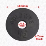 1/2" HOLDTITE Rubber Tap Washers 18mm for Leaking Tap Valves - Replacement Seals - Image 2