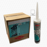 Box of 12 DOW CORNING 785+ Bacteria Resistant Bath Sanitary Silicone Sealant CLEAR