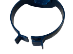 Black Soil Pipe 110mm - 32mm & 40mm Strap Boss Clip with both Pushfit Adaptors - Image 3