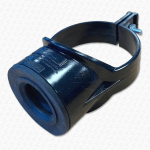 Black 3" 82mm x 32mm 36mm Boss Clip Strap Boss 1 1/4" Pushfit Adaptor