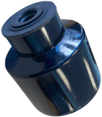 Black 110mm Soil Pipe Adapter Reducer to 21.5mm Condense Pipe Pushfit Rubber