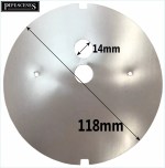 Round Syphon Diaphragm Toilet Cistern Washer Derwent Macdee Metro - Image 3