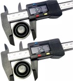 2 x Ball Valve Diaphragm Washer 1.25 “ 32mm Cold water Cistern Toilet - Image 3