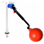 Shires Type Bottom Entry Filling Valve Adjustable Arm 1/2" with Float Opella