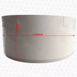 White 110mm Glued / Pushfit Soil Pipe Reducer Cap 1 1/4" / 32mm / 36mm - Image 4