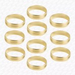 10 PACK - 22mm Metric Olives - For 22mm Compression Fittings Brass