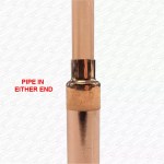 PACK OF 10 - 22mm x 15mm Copper End Feed PIPE TO PIPE Reducer Reducing Coupling - Image 3