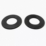PAIR of Rubber Washers for 1/2" Pillar Taps Basin Sink or Kitchen Sink 42 x 22mm