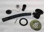 Kitchen Sink Waste and U Bend Trap Kit For Metal Sinks Plug & Chain 40mm/1 1/2" - Image 6
