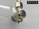 Grohe Pair 3/8" Inch Flexi Tail Pipe Adapter Fitting Compression Isolating Valve - Image 7
