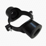 110mm x 32mm + 32mm Twin Double Strap on Boss for Soil Pipe with Rubber Reducers