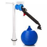 Opella Delchem Cistern Bottom Entry Filling Valve Adjustable Arm 1/2" with Float