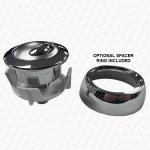 Toilet Push Button Dual Flush Cistern Syphon Valve with EXTRA LONG 750mm Cable - Image 4