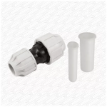 25mm x 20mm Blue MDPE Water Main Pipe Adaptor Reducer with Free Liners