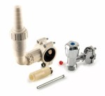 Inlet Tap & Outlet Drain Away Kit Dish Washer Washing Machine Self Cut Type Set