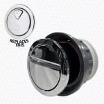 Dudley Vantage Green DUAL Flush Pneumatic Toilet Flush Valve & Push Button Set - Image 2