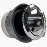 Dudley Vantage Green DUAL Flush Pneumatic Toilet Flush Valve & Push Button Set - Image 7