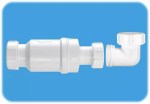McALPINE Waterless Self Sealing Waste Trap 40mm MACVALVE-2 & T4U Bend - Image 2
