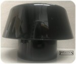 Black Vent Kit 110mm Vent Cowl & Weather Collar Soil Pipe Stack Mushroom Vent - Image 4