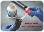 Pack of 4 - Floplast Solvent Cement PVC Plumbers Waste Pipe Weld Glue - 250ml - Image 3