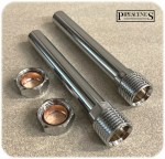 2 Pack - 100mm Chrome Radiator Extension Tails - 1/2" TRV - Image 2
