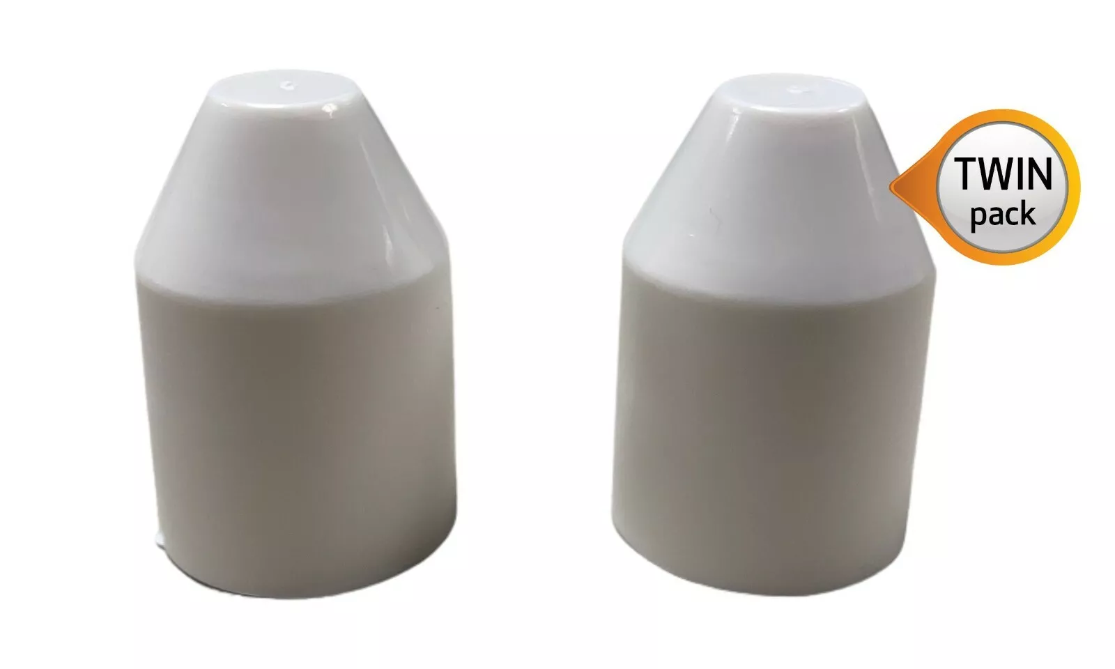 White Radiator Caps 2 x Replacement White Lockshield Radiator Valve Cover Caps Only ...