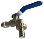 1/2" Garden Outside Outdoor Tap Hose Quarter Turn Lever - Image 2