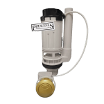 BRUSHED BRASS GOLD Finish Toilet Push Button Flush Valve Dual Flush Cable Type - Image 2