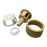 BRUSHED BRASS GOLD Finish Toilet Push Button Flush Valve Dual Flush Cable Type - Image 7