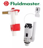 Fluidmaster Spare Flush Valve & Dual Button PRO550UK & Water Inlet Valve PRO75B