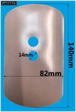 Oblong Derwent Macdee Metro Toilet Cistern Syphon Diaphragm Washers (2 Pack) - Image 3