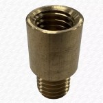 PACK OF 10 x M10 Brass Munsen Ring Clip Extension Posts / Single Screw Fixings - Image 5