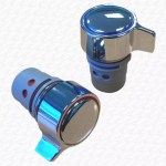 Brev MFI Howdens Moben PAIR Handle & Valve for Kitchen Tap Head & Body Spares - Image 5