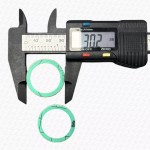 PAIR of 1" CNAF High Temperature Fibre Washers 30mm x 24mm - Image 2