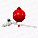 Macdee Side Entry Toilet Filling Valve Inlet Valve Float Valve 1/2" & Float Kit - Image 4