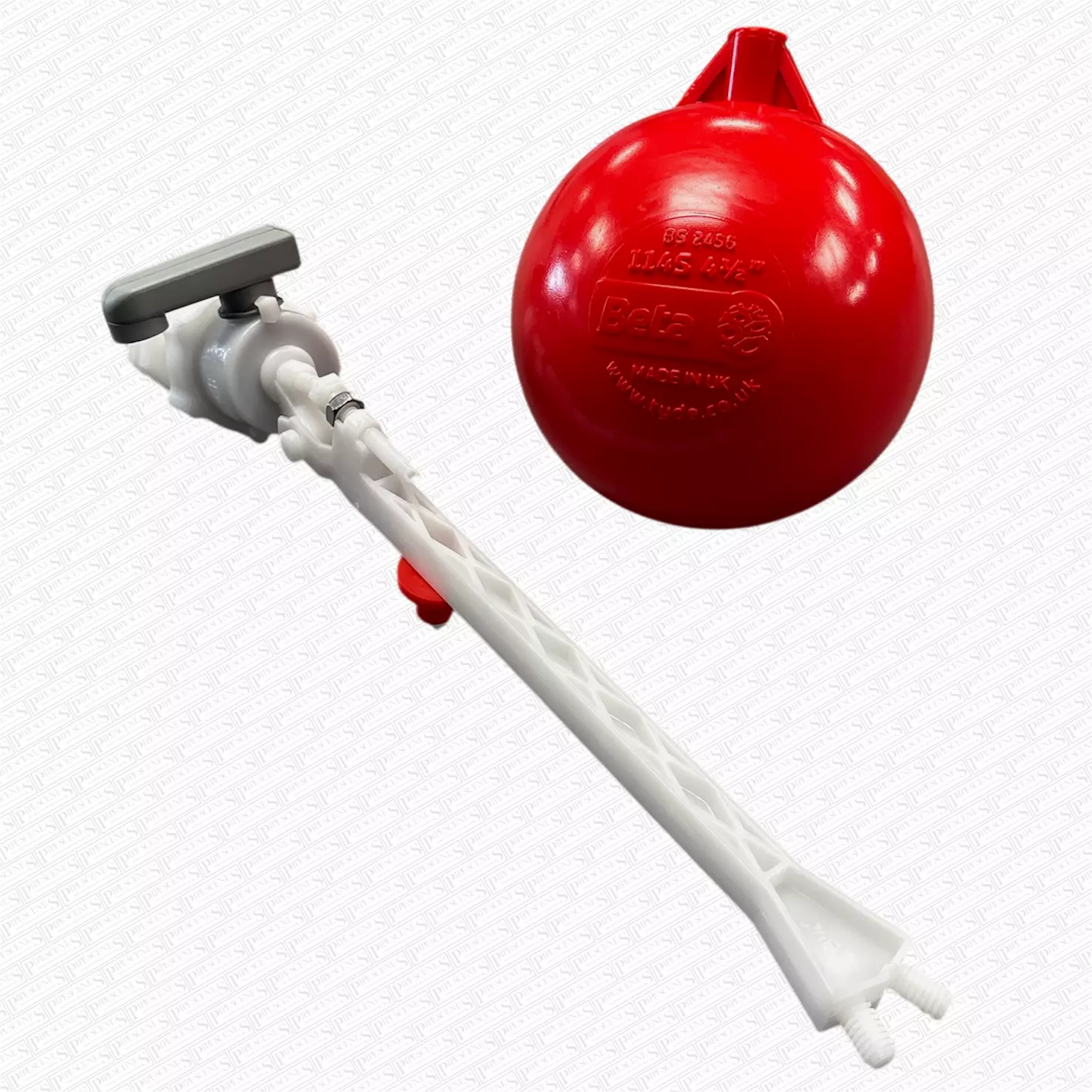 Macdee Side Entry Toilet Filling Valve Inlet Valve Float Valve 1/2 ...