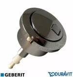 Duravit Type 280 Dual Flush Cistern Push Button Made By Geberit Chrome Finish