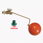 LP Brass 1/2" Part 2 LOW Pressure Ball Valve BS1212 Float Valve & 4 1/2" Float