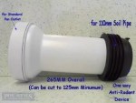 Anti Rat Pan Connector Blocks Rodents One Way Toilet Connector Adjustable Length - Image 4