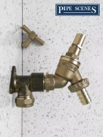 Tamper Proof Anti Vandal Garden Hose Bib Tap 1/2" Brass with Removable Head - Image 3