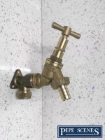 Tamper Proof Anti Vandal Garden Hose Bib Tap 1/2" Brass with Removable Head - Image 2