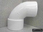 Bag of 10 x 32mm 36mm Solvent Weld Glue Waste Pipe M & F Bend Street Elbow 92.5° - Image 4