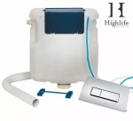 Slim / Narrow Frame for Wall Hung Toilet Pan Complete with Cistern & Flush Plate - Image 3